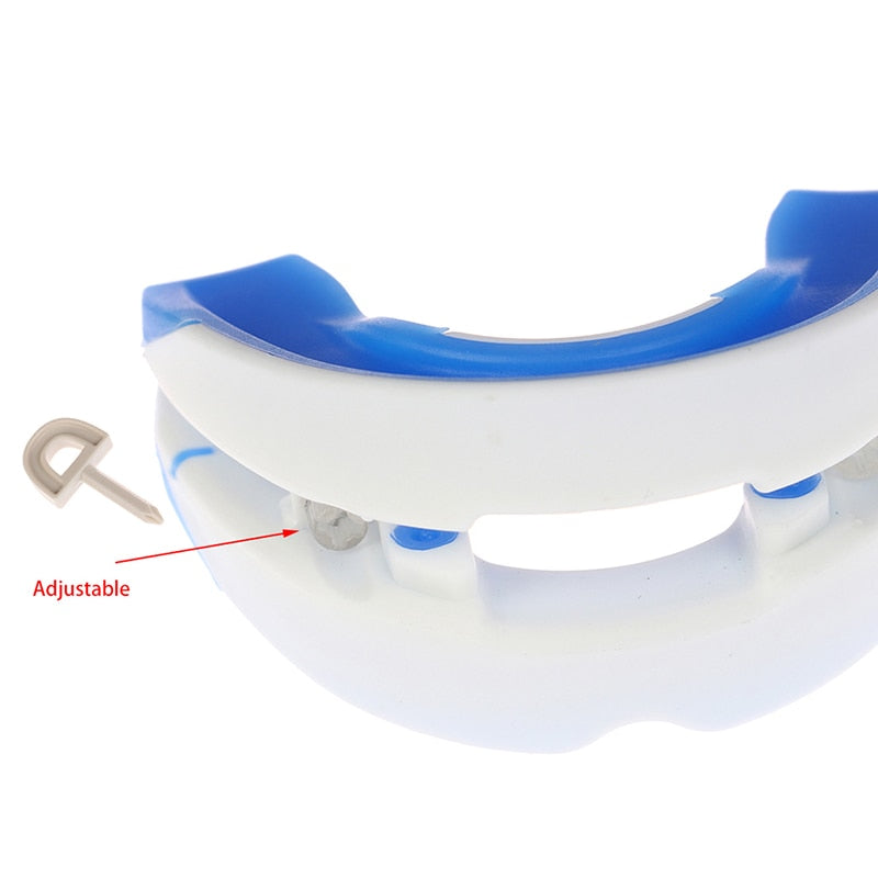 Adjustable Anti Snoring Mouth Guard Braces Anti-snoring Device Man Snoring Stopper for Improve Sleep Quality Better Breath