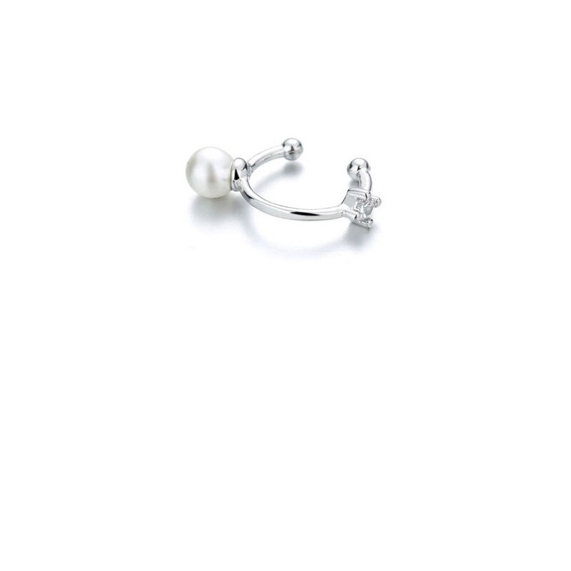 1 pcs Charming Line Zircon Clip On Earrings  Ear Cuff Without Piercing Earrings Jewelry