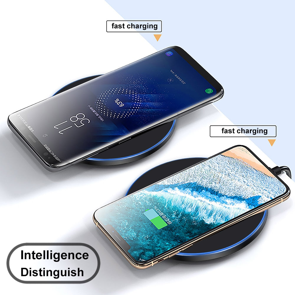 30W Wireless Charger For iPhone 14 13 12 11 Pro XS Max Mini X XR Induction Fast Wireless Charging Pad For Samsung Xiaomi Huawei