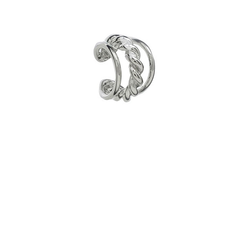 1 pcs Charming Line Zircon Clip On Earrings  Ear Cuff Without Piercing Earrings Jewelry